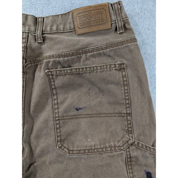 CE Schmidt Workwear Pants Mens Size 36x30 Tan Panters Pants Straight Leg - Picture 10 of 16